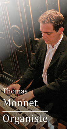 Thomas Monnet, organiste